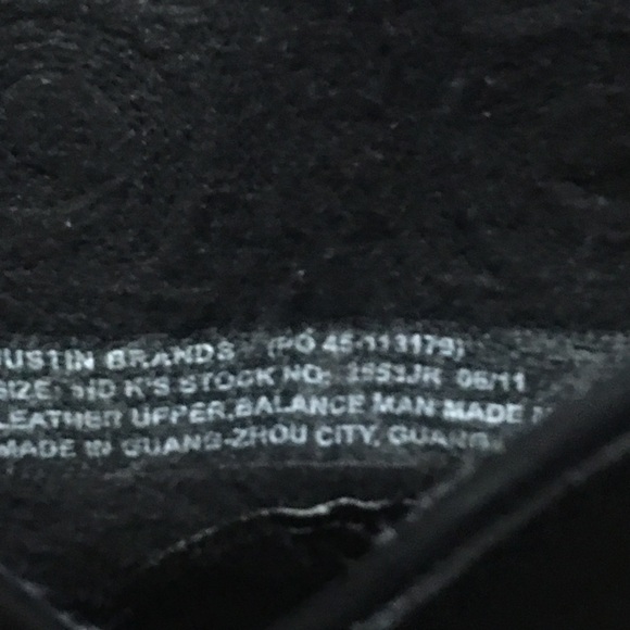 Justin Boots BOYS-size 5.5 m/ woman’s size 7.5 - Picture 8 of 8